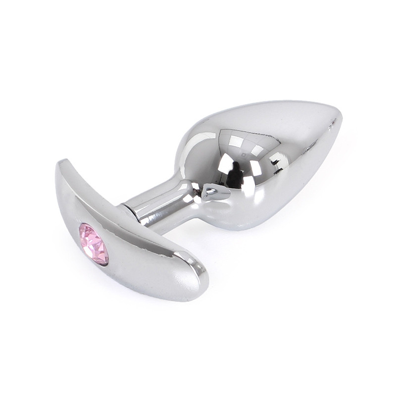 Kiotos Plug Bijou Anal avec base arrondie Curve 6 x 2.8 cm - Bijou Rose